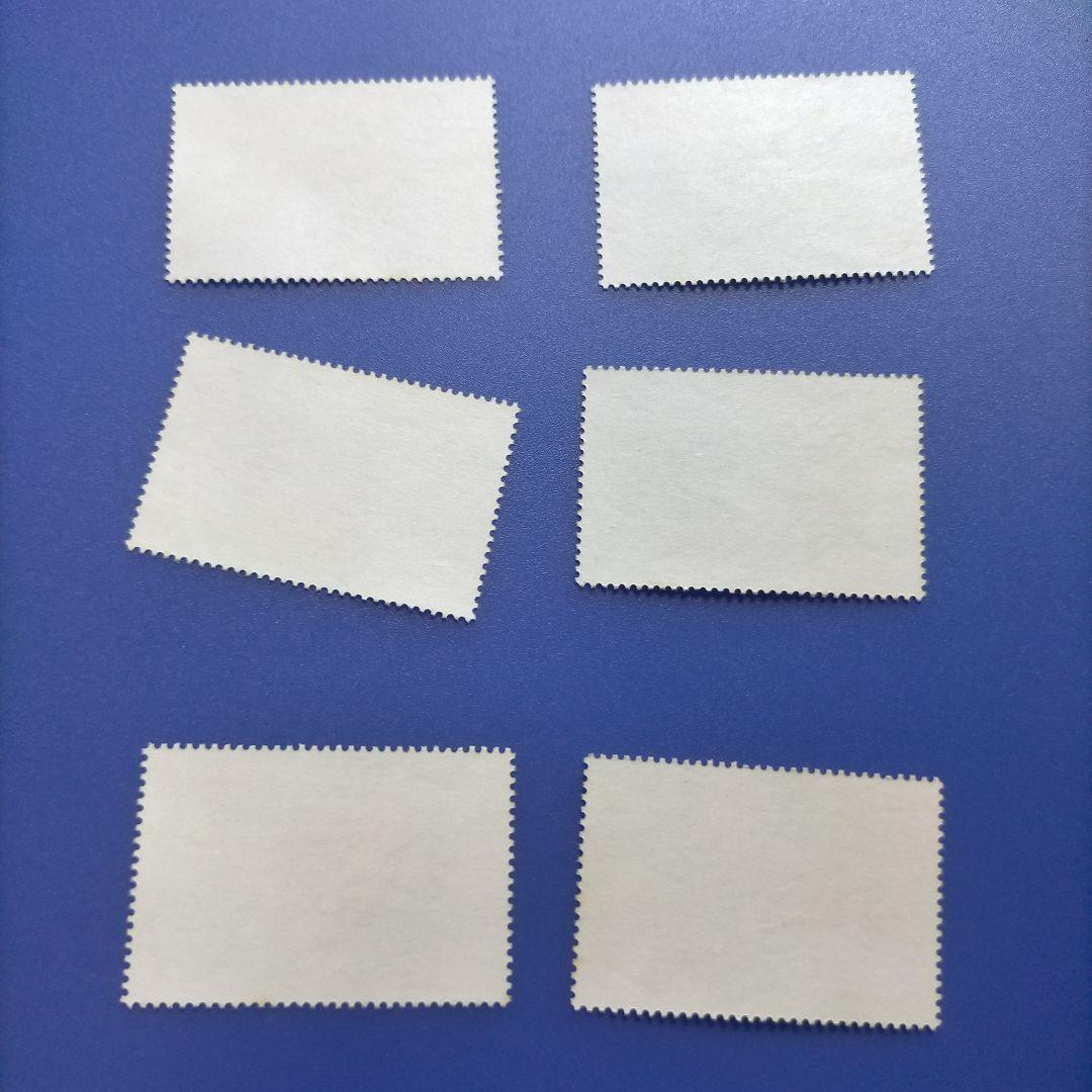 3861 外国切手 ケイマン諸島 1995年 ウミガメ 6種完