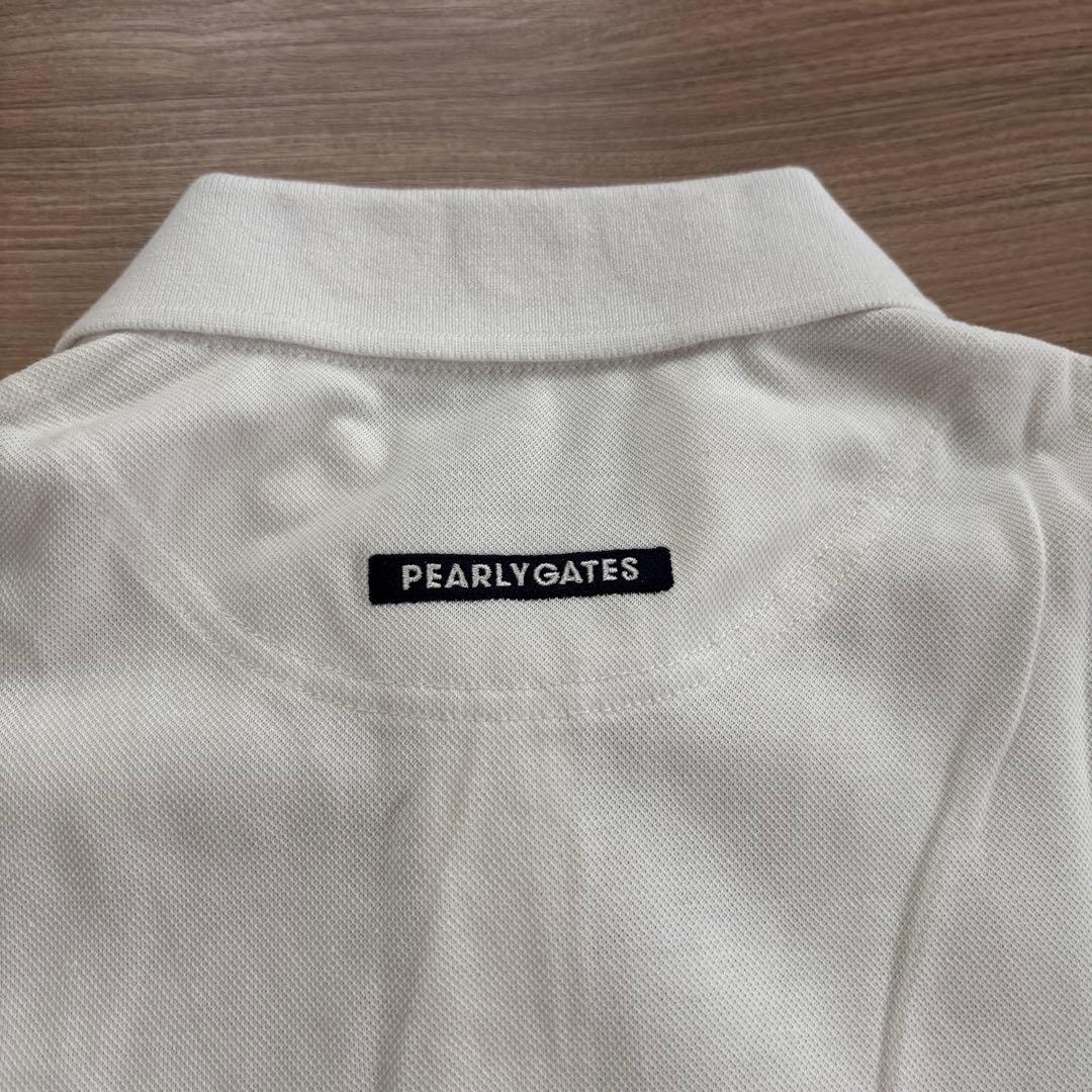 PEARLY GATES ホワイトポロシャツ サイズ0