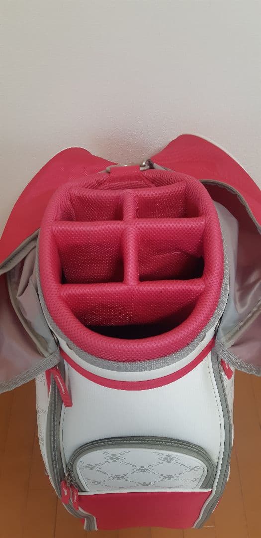 TourStage 軽量キャディバッグ ピンク ホワイト 美品
