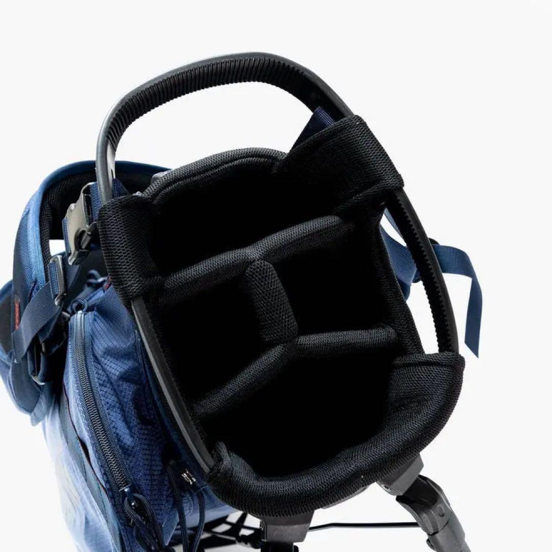 R*読様 BRIEFING キャディバッグ　スタンドバッグ ネイビー