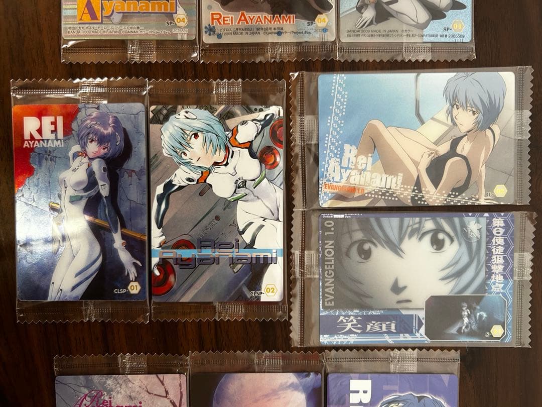 新世紀エヴァンゲリオン　ウエハースカードセット　綾波レイ　2009