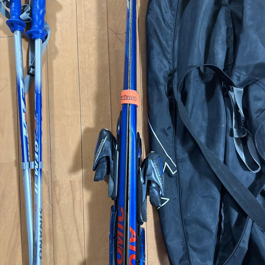 Atomic 7.2 スキー 158cm ストック ケース付き