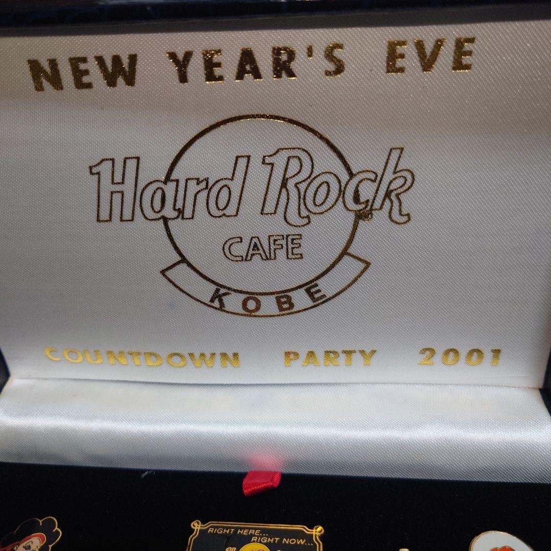 ハードロックカフェKOBE 2001 カウントダウンパーティーピン