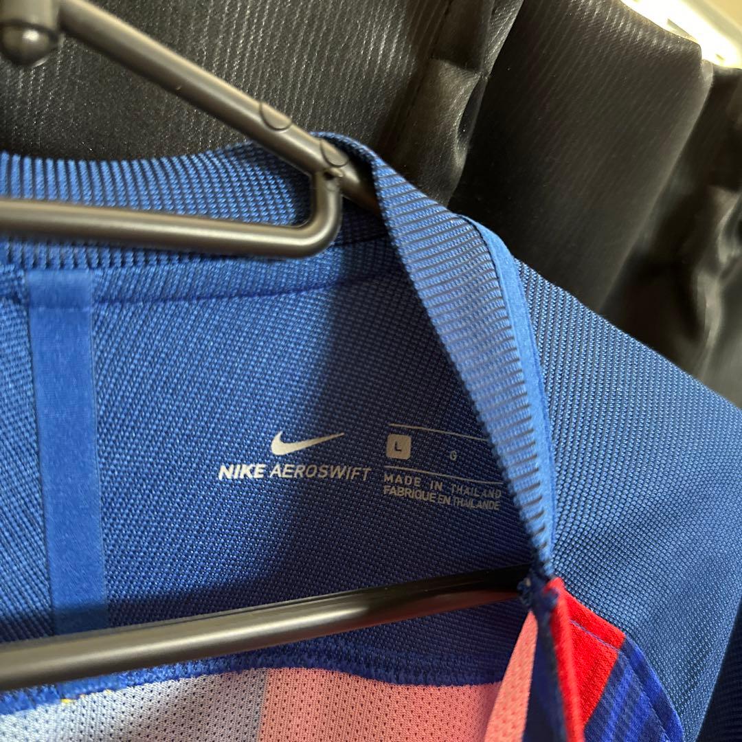 リオネル・メッシ　ユニフォーム　FCバルセロナ　選手支給　Lサイズ　NIKE