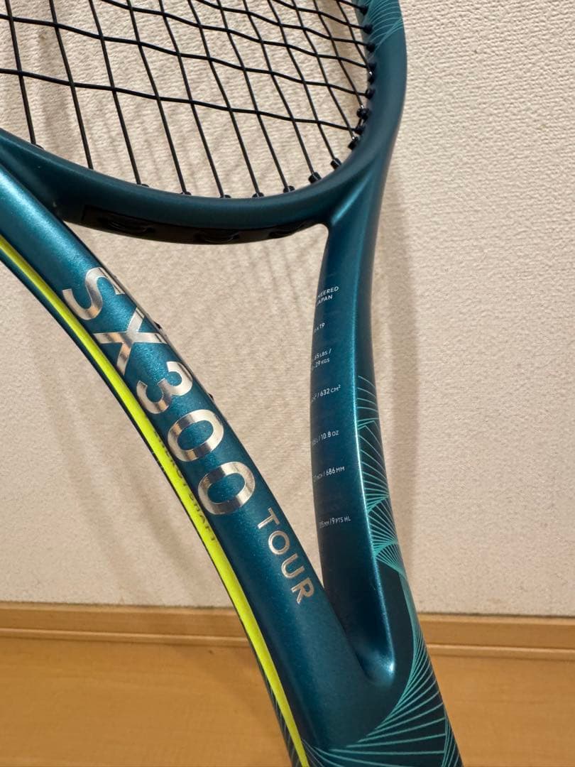 Dunlop sx300 tour 最新♫ g2 exターボ　ガット張りたて♪