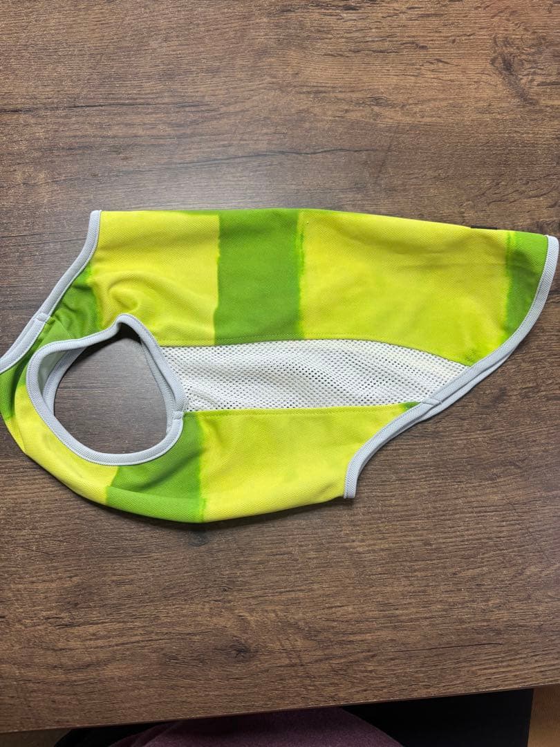 J*e様 ALPHAICON メッシュ犬服 イエロー・グリーン