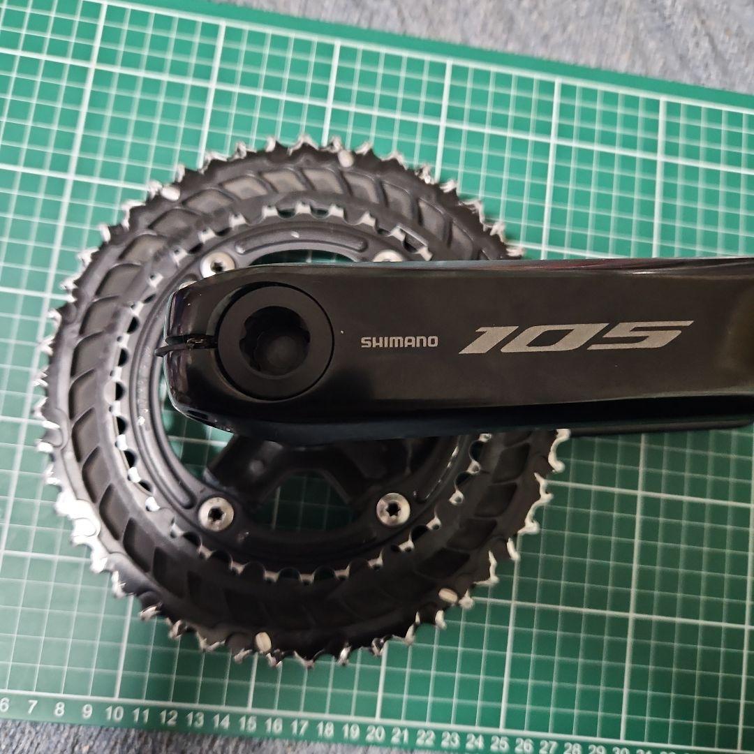 SHIMANO 105 FC-R7100 クランクセット BB付き
