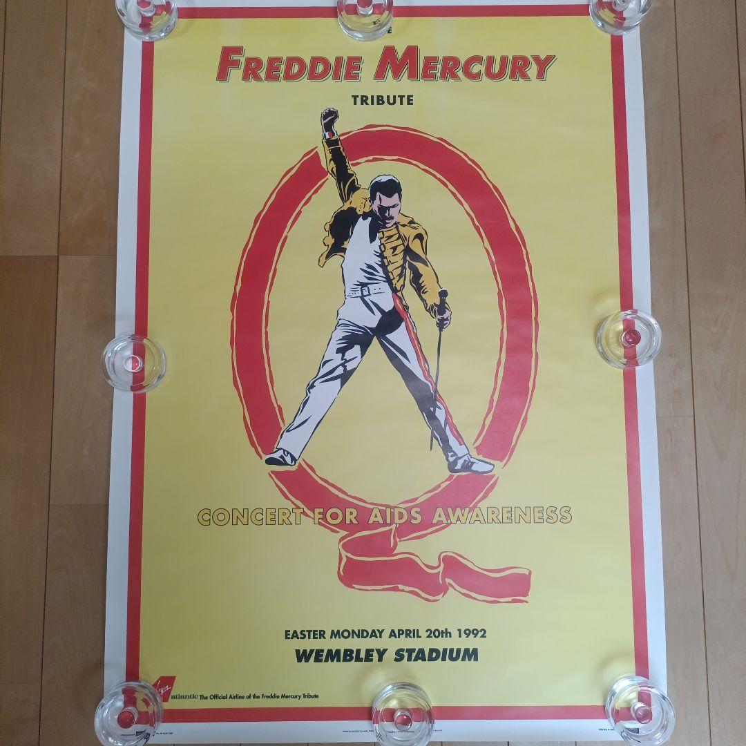 FREDDIE MERCURY 1992 追悼コンサート ヴィンテージポスター