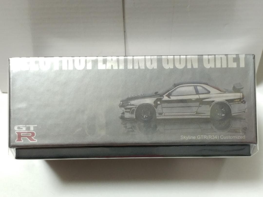 モーターヘリックス 1/64 日産 スカイライン GT-R R34 ニスモ