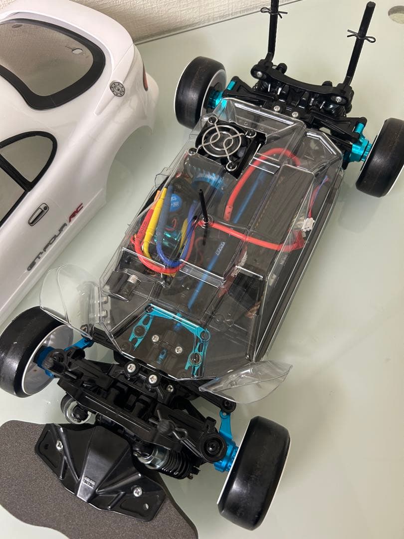 タミヤ TT02 ブラシレスモーター完成品 セリカ GT-FOUR RCボディ