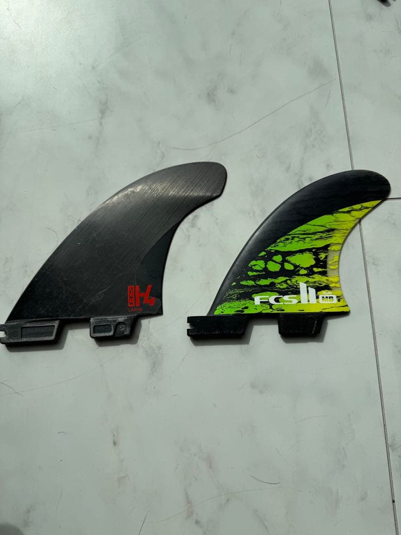 FCS H4 LARGE サーフボードフィン トライフィン➕クワッド用他メーカー