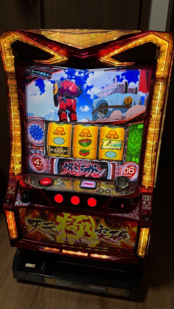 リ*汰様 天元突破グレンラガン　スロット実機　A-スロット購入　家庭用電源　音量