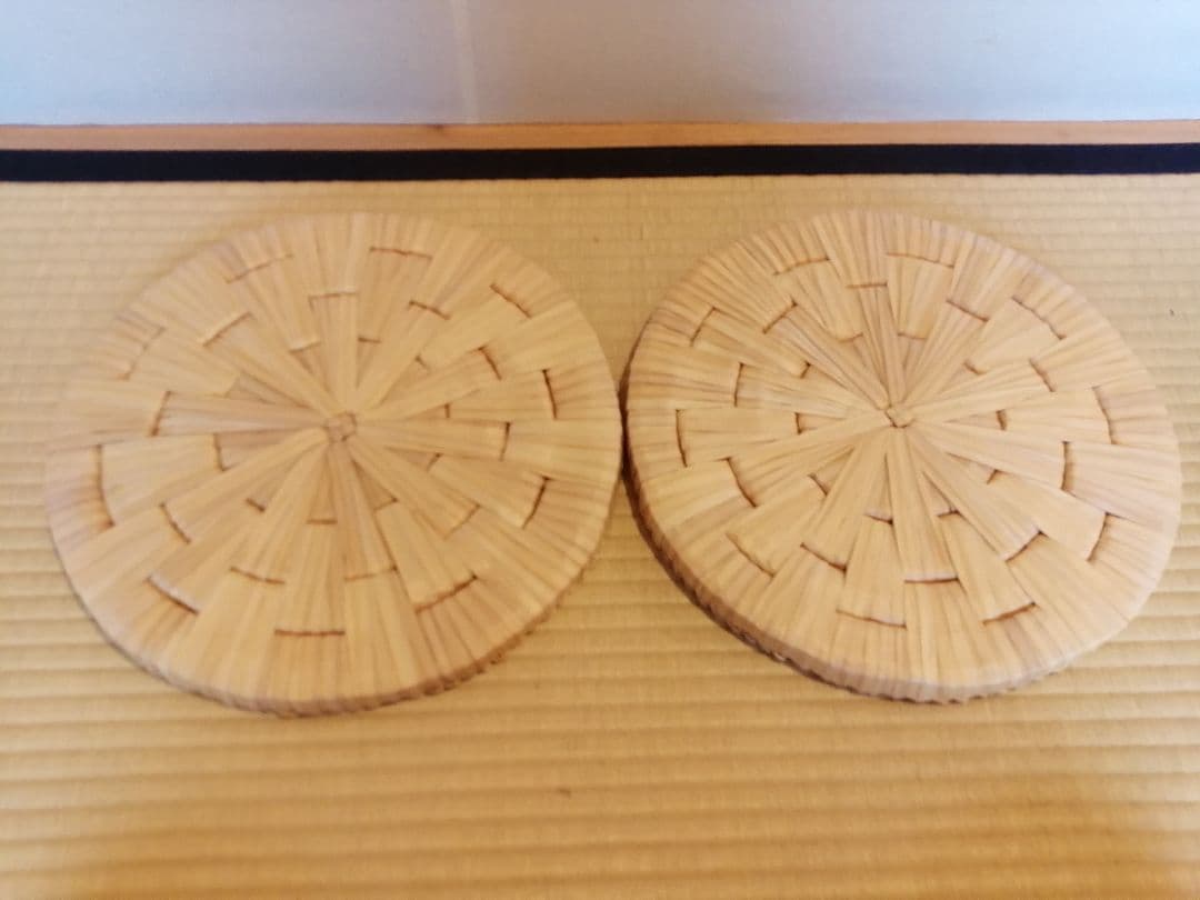 【茶事道具】露地円座　五客組　水屋道具485