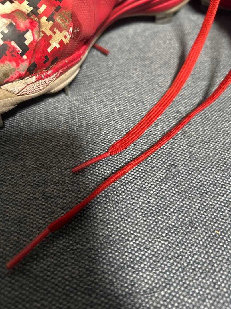 NIKE IDスパイクレッド/カモフラージュ 金具 25cm MID オーダー