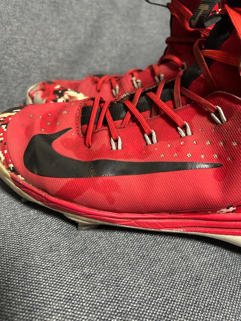 NIKE IDスパイクレッド/カモフラージュ 金具 25cm MID オーダー