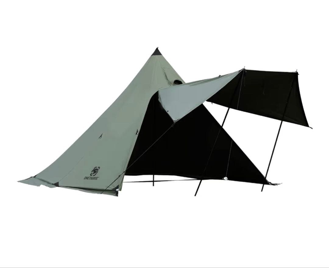 【美品】ONETIGRIS Northgaze TC テント アーミーグリーン