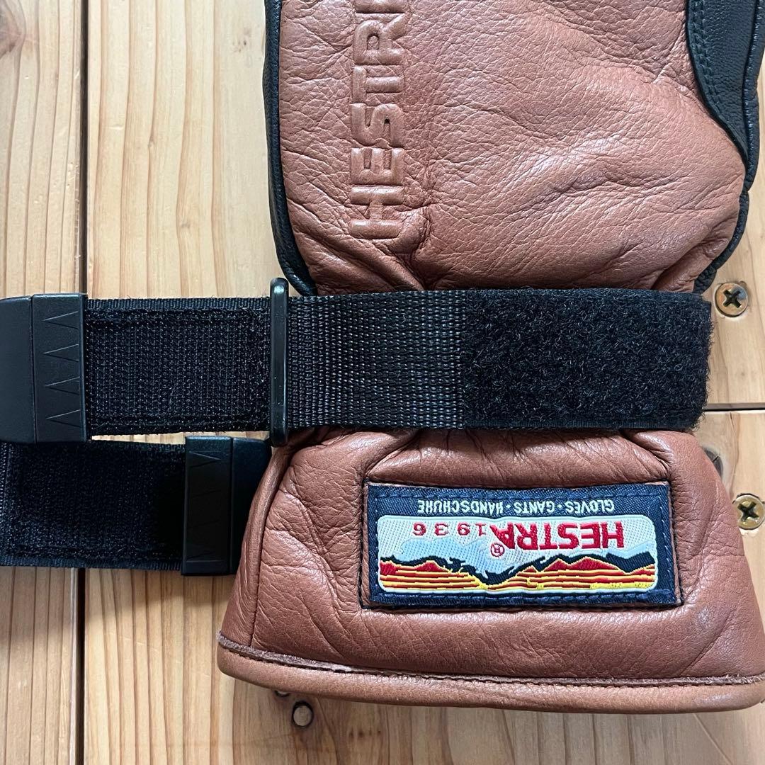 一度使用の美品　ヘストラ　ミトングローブ　スリーフィンガー　ゴアテックス　6