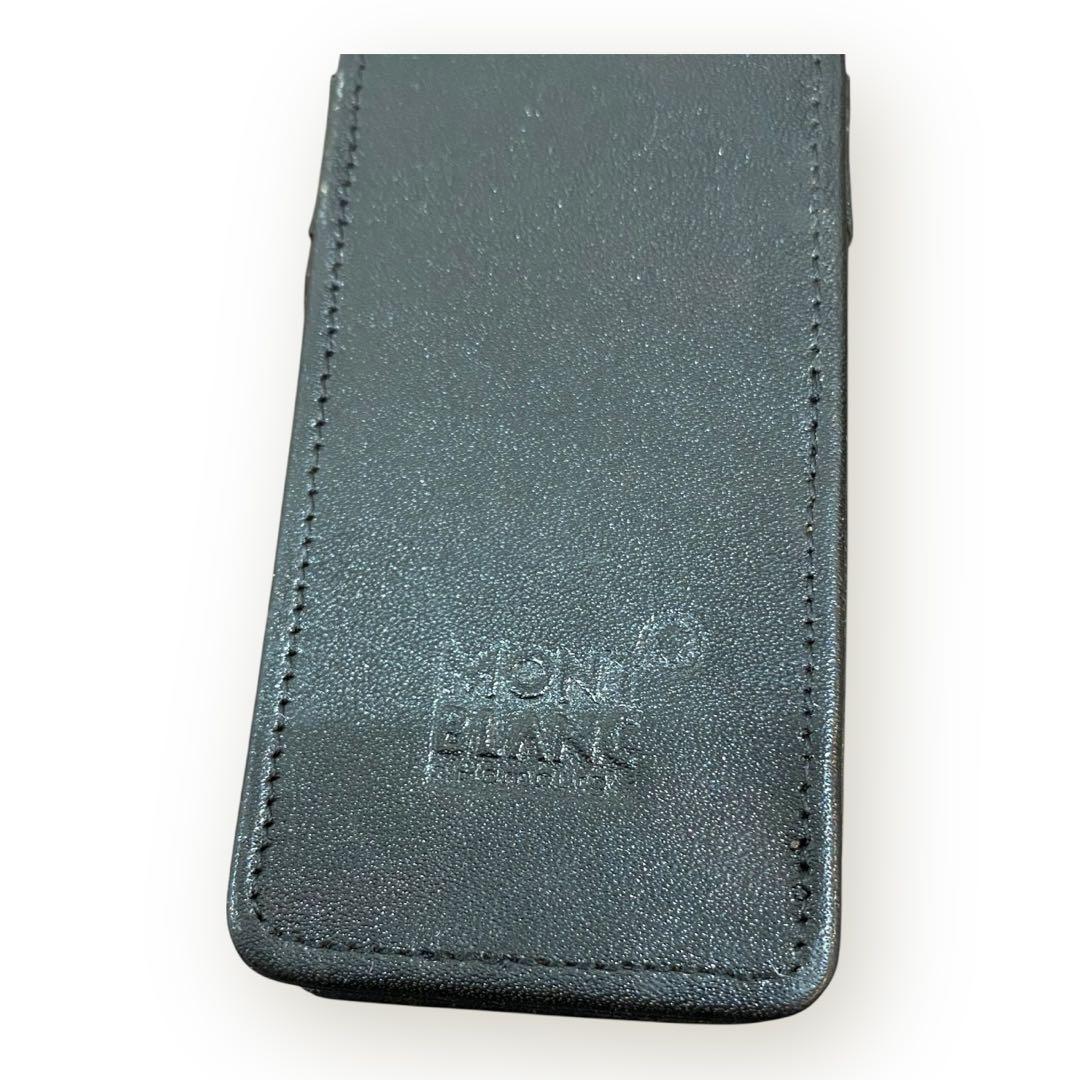 MONTBLANC ペンケース マイスターシュテュック ペンポーチ 2本用♪