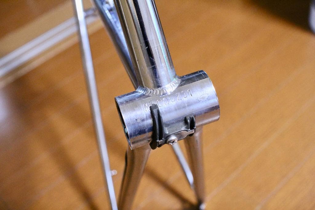 80年代 GHISALLO ギザロ 深谷産業メ ッキ ロードフレーム