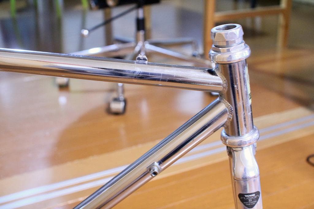 80年代 GHISALLO ギザロ 深谷産業メ ッキ ロードフレーム