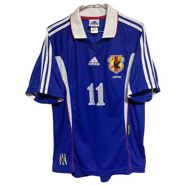 99-00 日本代表　三浦知良　adidasオフィシャルユニフォーム