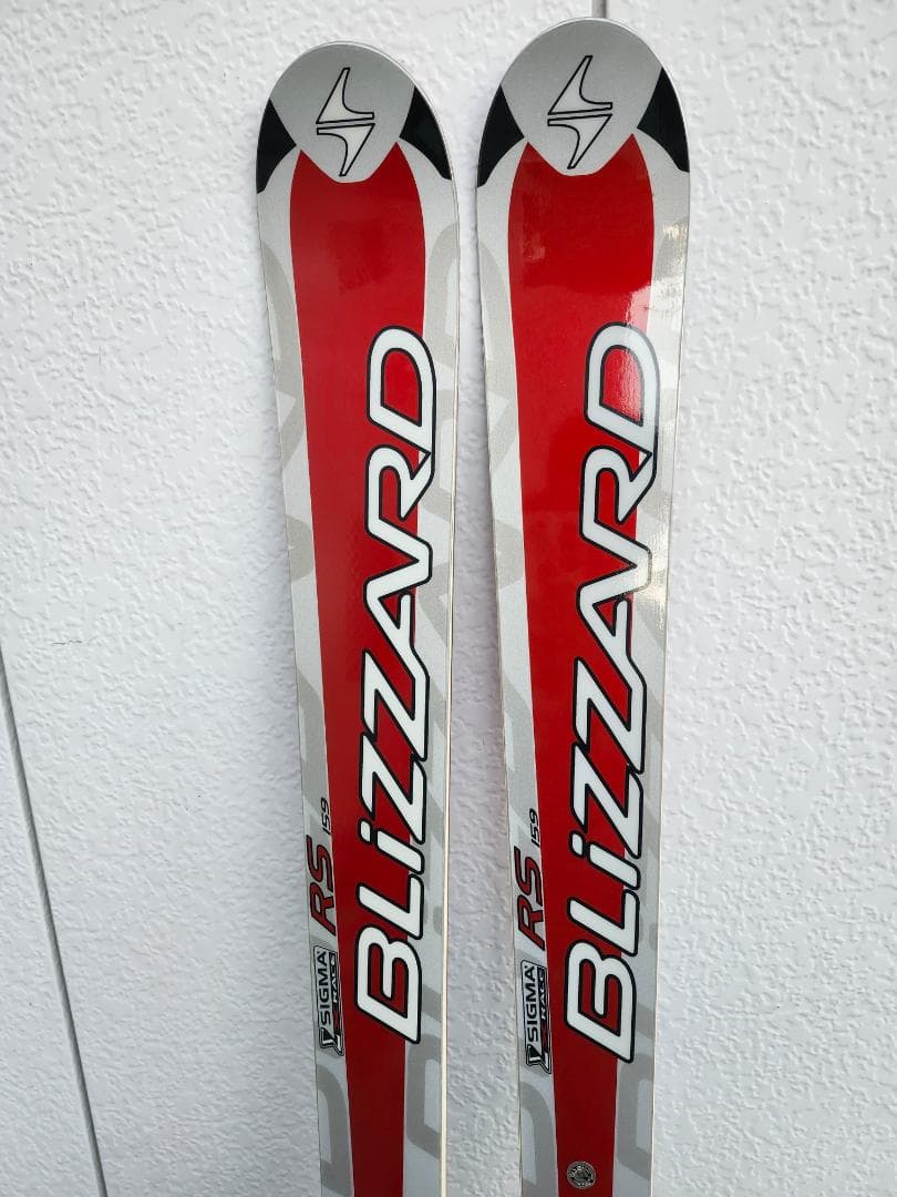 BLIZZARD SIGMA RS 159cm スキー レッド/シルバー