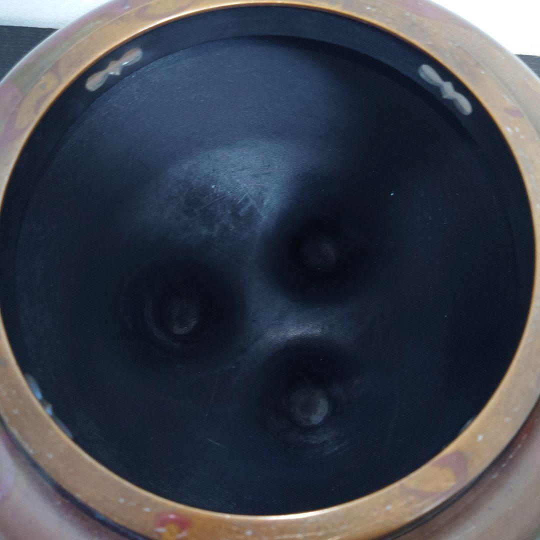 茶道具　唐銅風炉釜