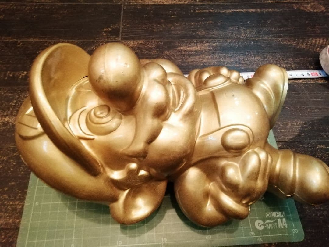 任天堂 スーパーマリオ ゴールド 黄金のマリオ像 非売品 DEADSTOCK