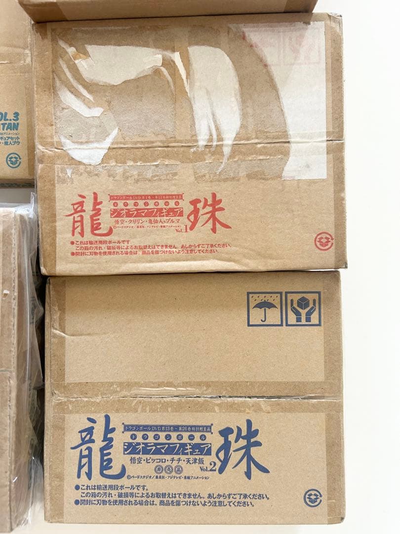 ドラゴンボールシリーズ DVD購入特典フィギュア 8 箱セット レア