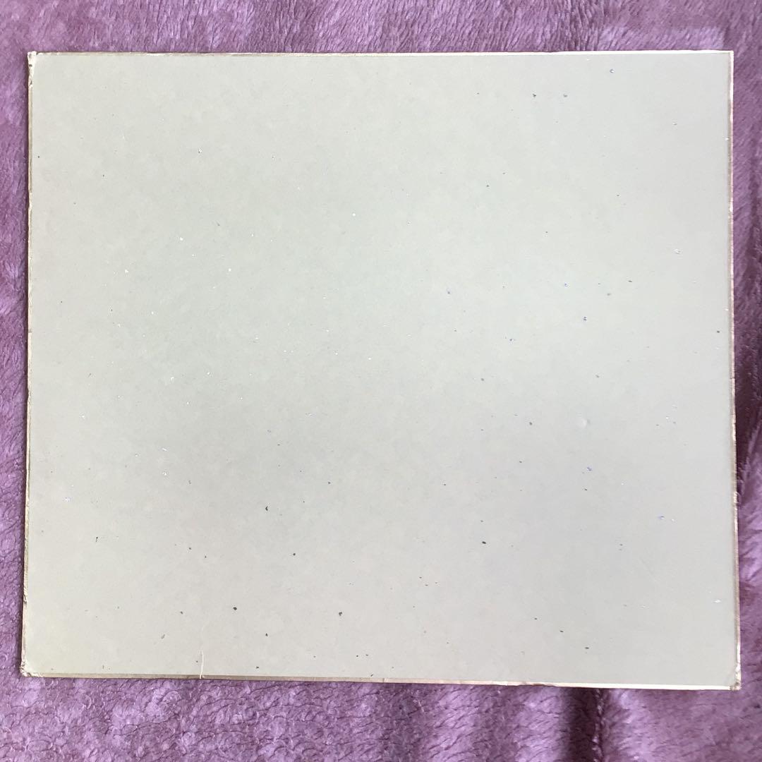 当選品　JUJU 直筆サイン色紙