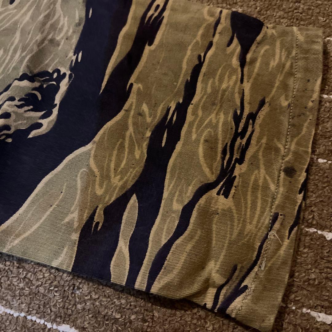 60年代　ベトナム戦　オリジナル　タイガーストライプ　タイガーカモ　パンツ