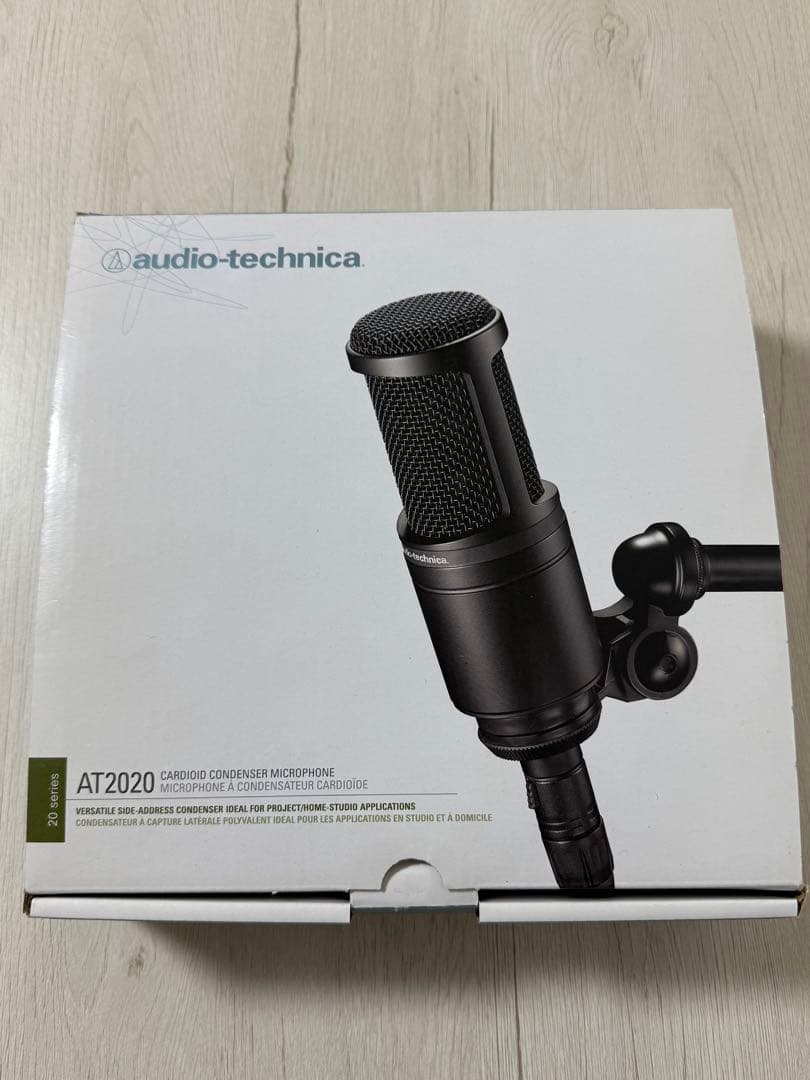audio-technica AT2020 コンデンサーマイク