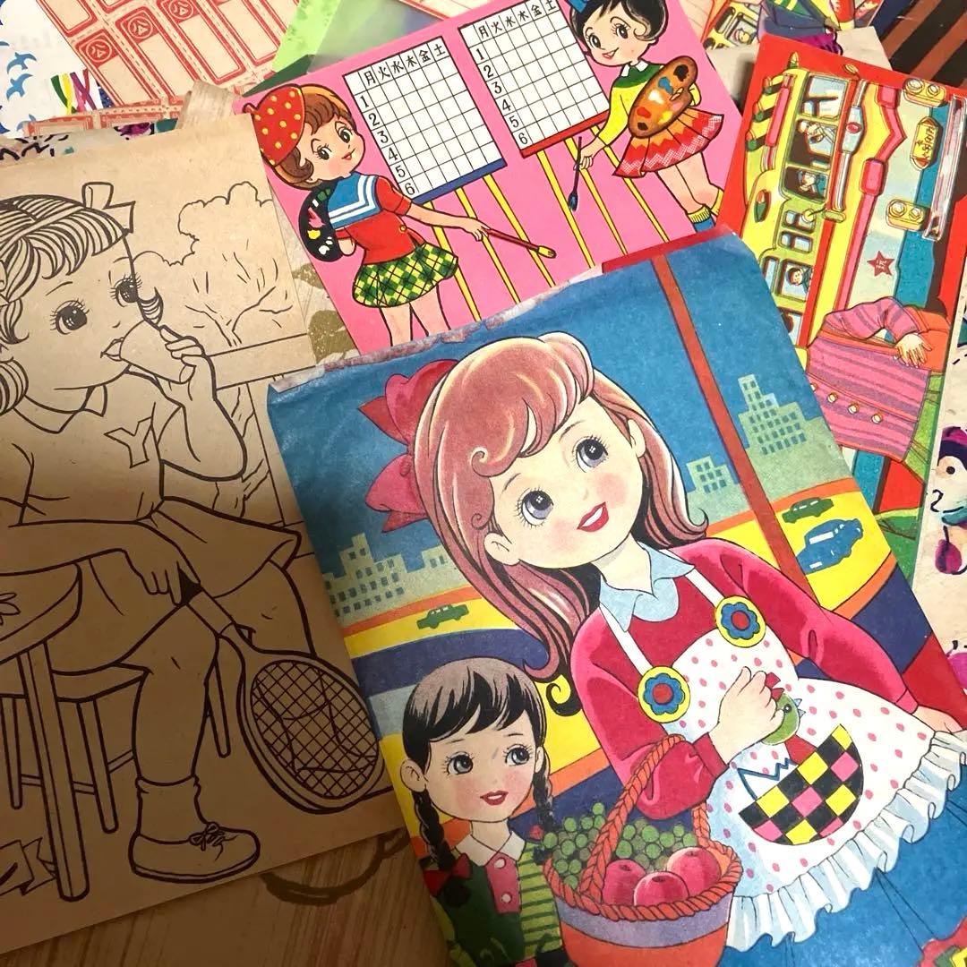 当時物　昭和レトロな紙もの　大量まとめ売り1セットのみ　お取り置き