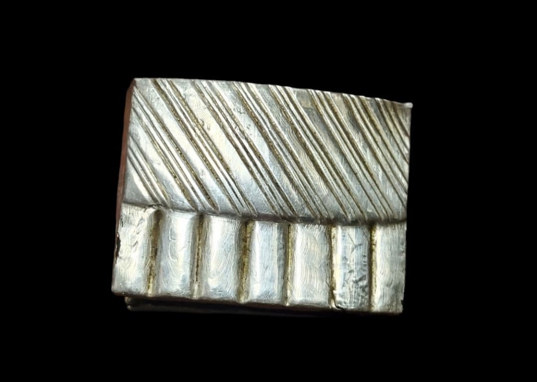 銀被せ二重風　一重はばき