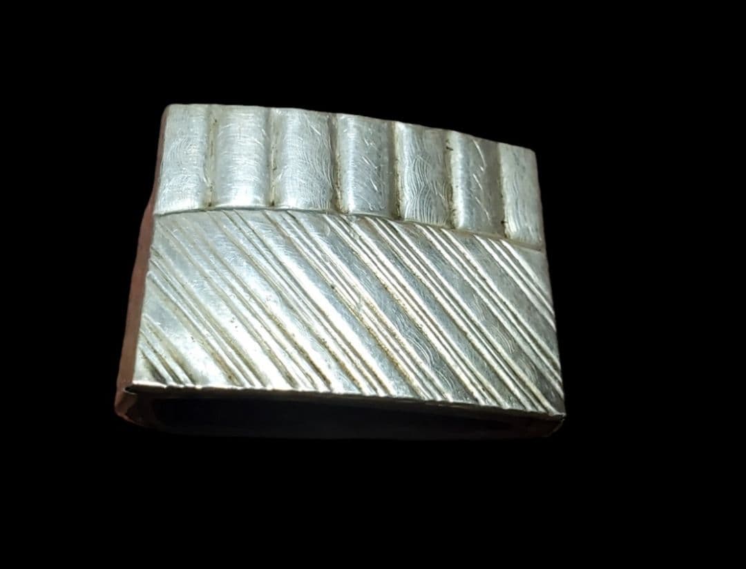 銀被せ二重風　一重はばき