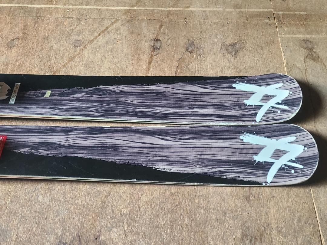 スキー 185cm VOLKL KURO 132mm + MARKER GRIFFON