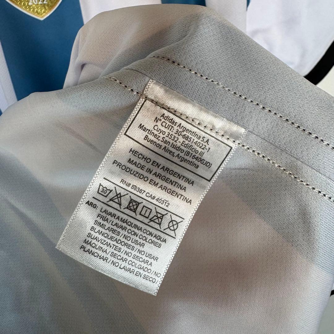 アルゼンチン代表 2022優勝記念 ユニフォーム M 新品未使用