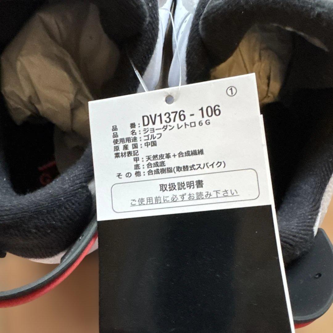 シューズ(男性用) JORDAN RETRO 6 G