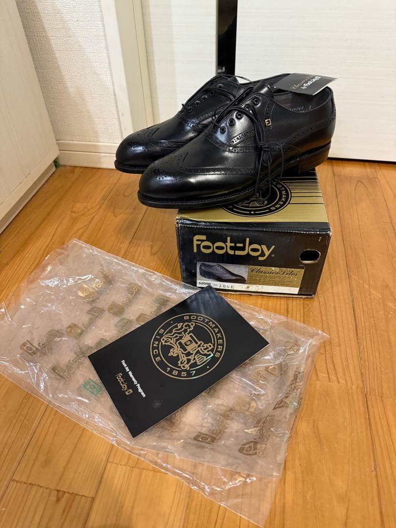 新品 28.5㎝ fj フットジョイ FootJoyクラシック ゴルフ シューズ