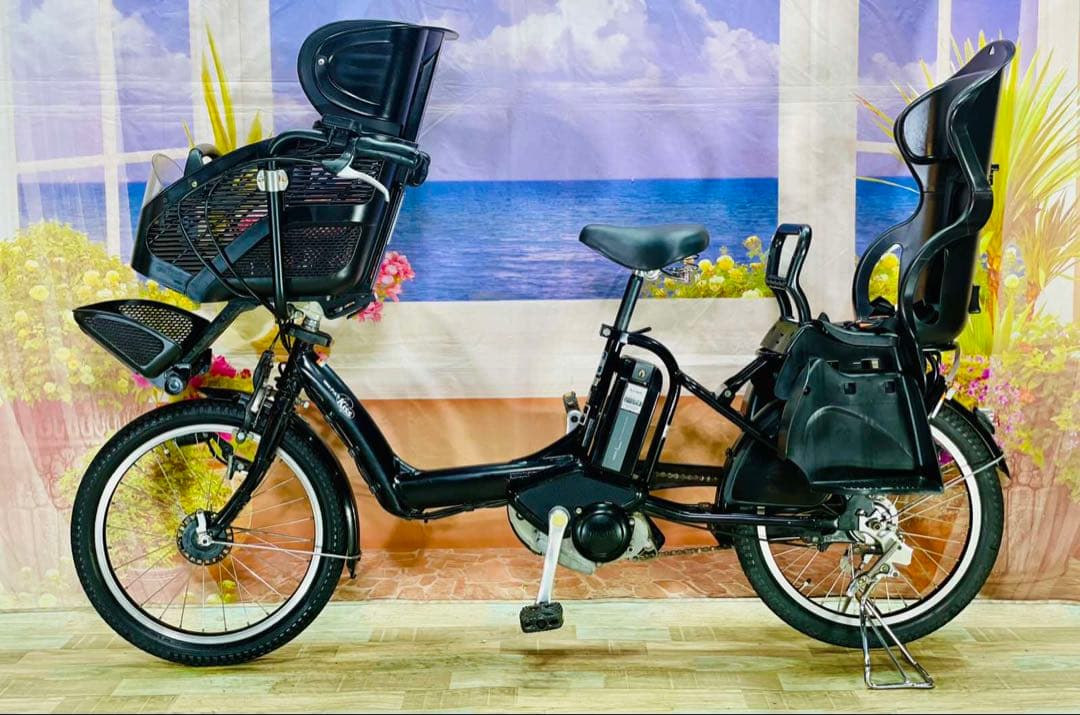 ヤマハパスキス⭐️人気モデル！子供乗せ電動アシスト自転車Y3009