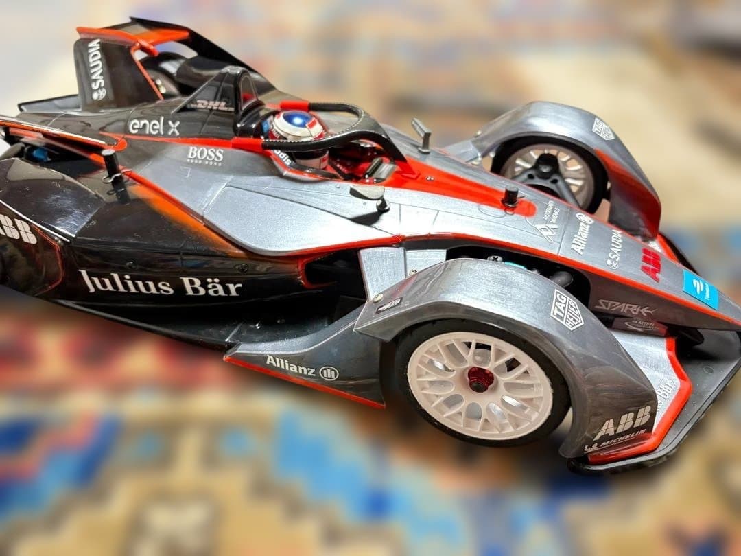 タミヤ 1/10 フォーミュラE GEN2 TC-01カスタムシャーシ 完成品