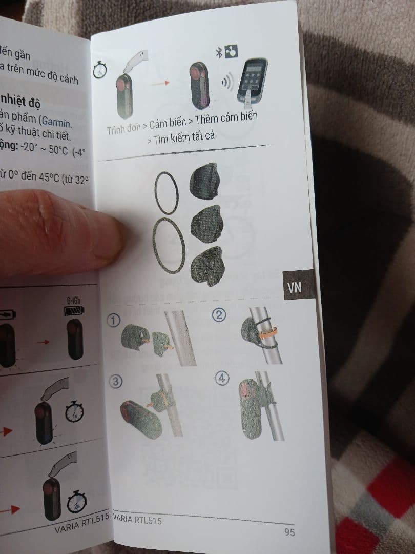 ほぼ未使用　Garmin Varia RTL515 リアビューレーダー他備品