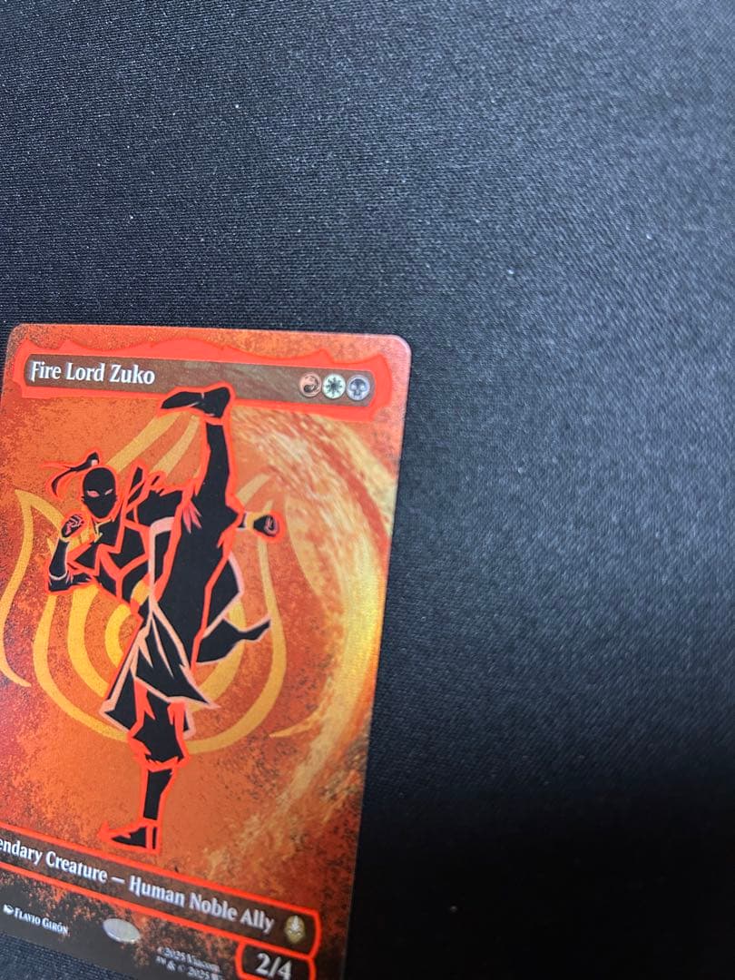 火の王、ズーコ　ネオンインク　foil