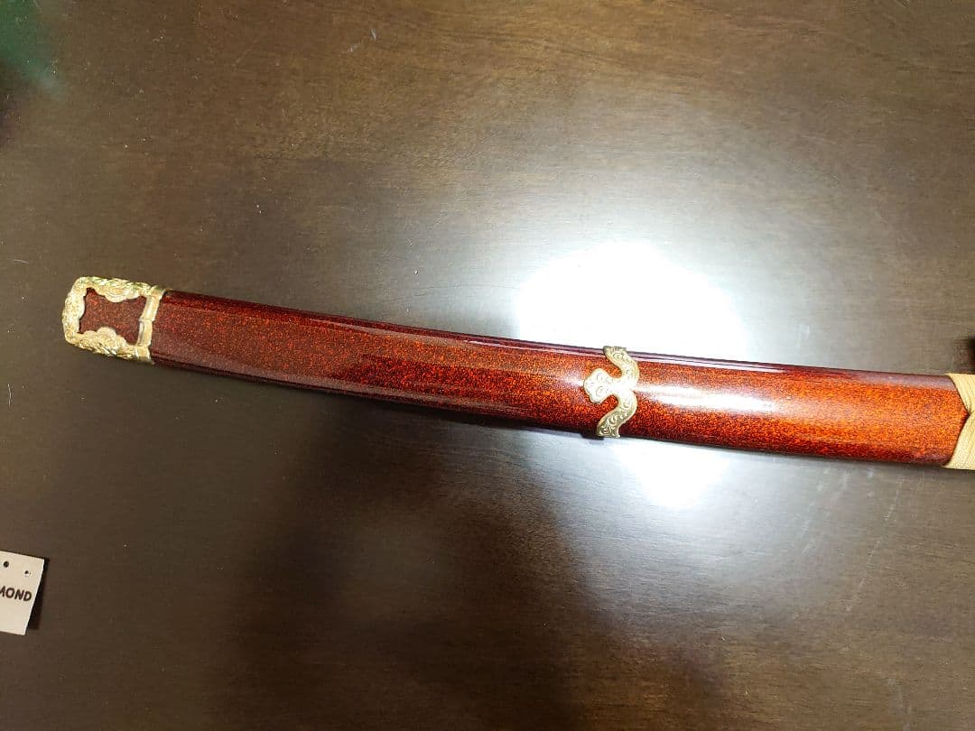 【希少】赤瀬毅監修フランクリンミント×久月謹製　儀礼用本太刀飾太刀　本鮫皮使用