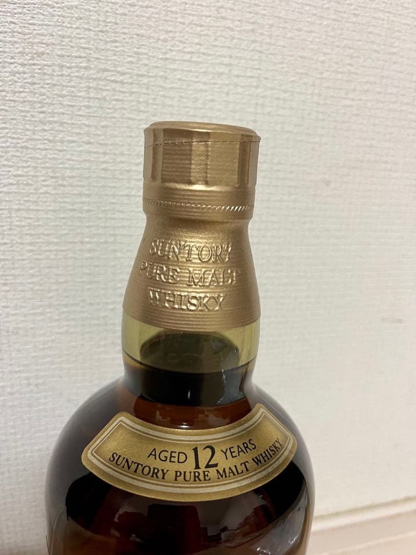 SUNTORY 山崎 12年 ピュアモルトウイスキーミレニアム2000記念ラベル