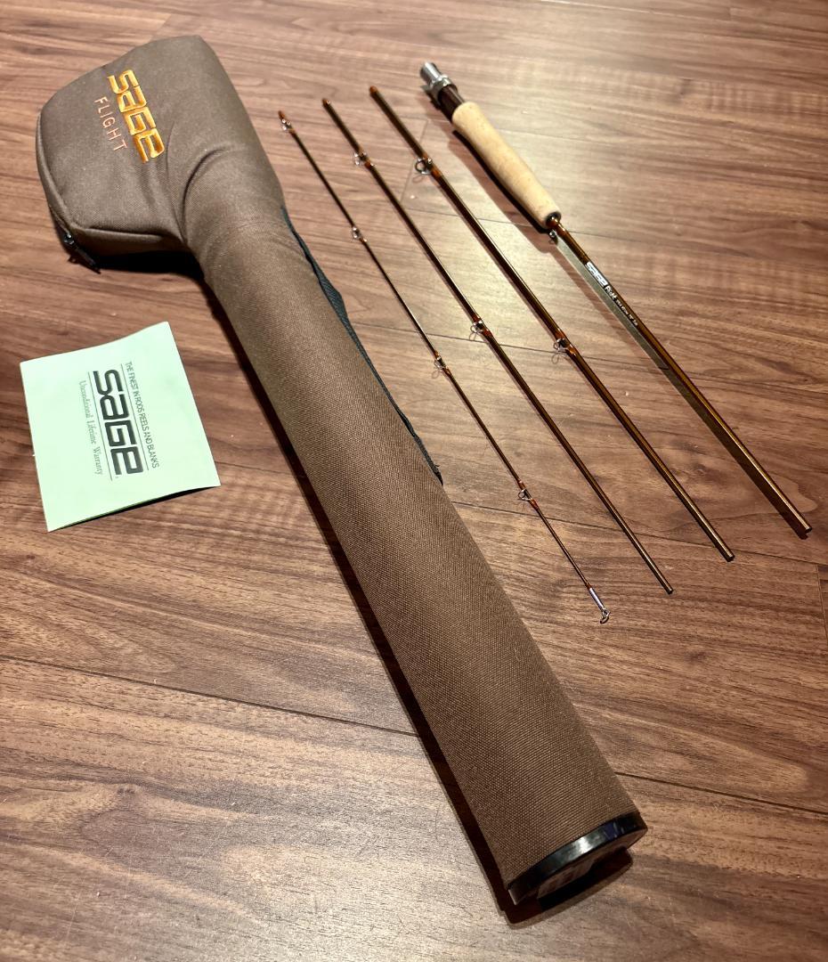 【最終価格】SAGE FLIGHT 370-4 7’0” #3 小渓流、源流向け