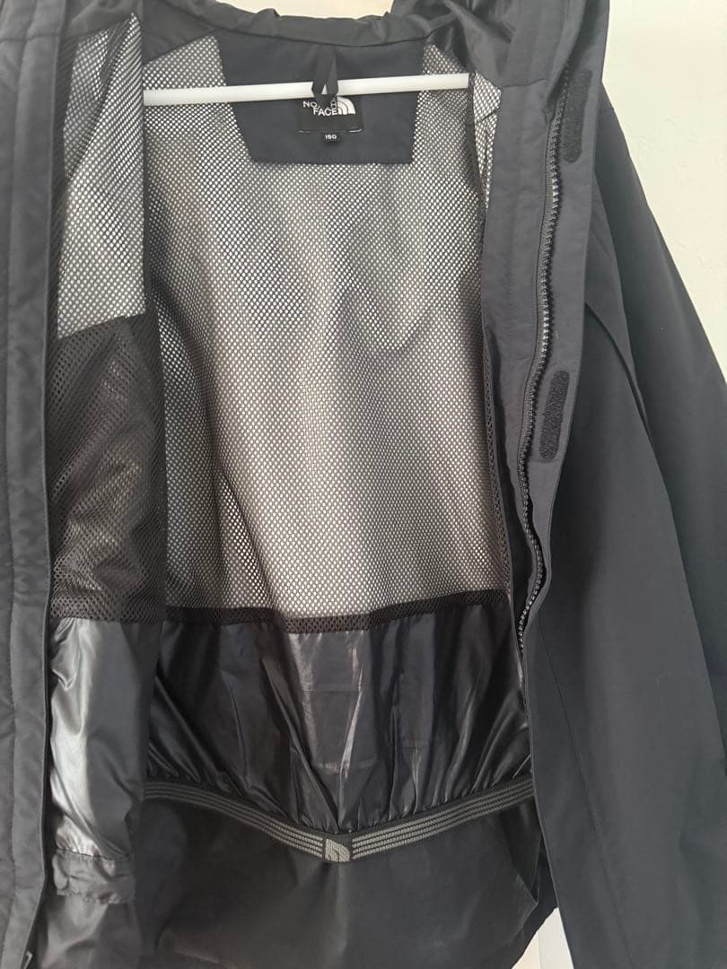 150cm THE NORTH FACE スクープライトジャケット　黒　ブラック