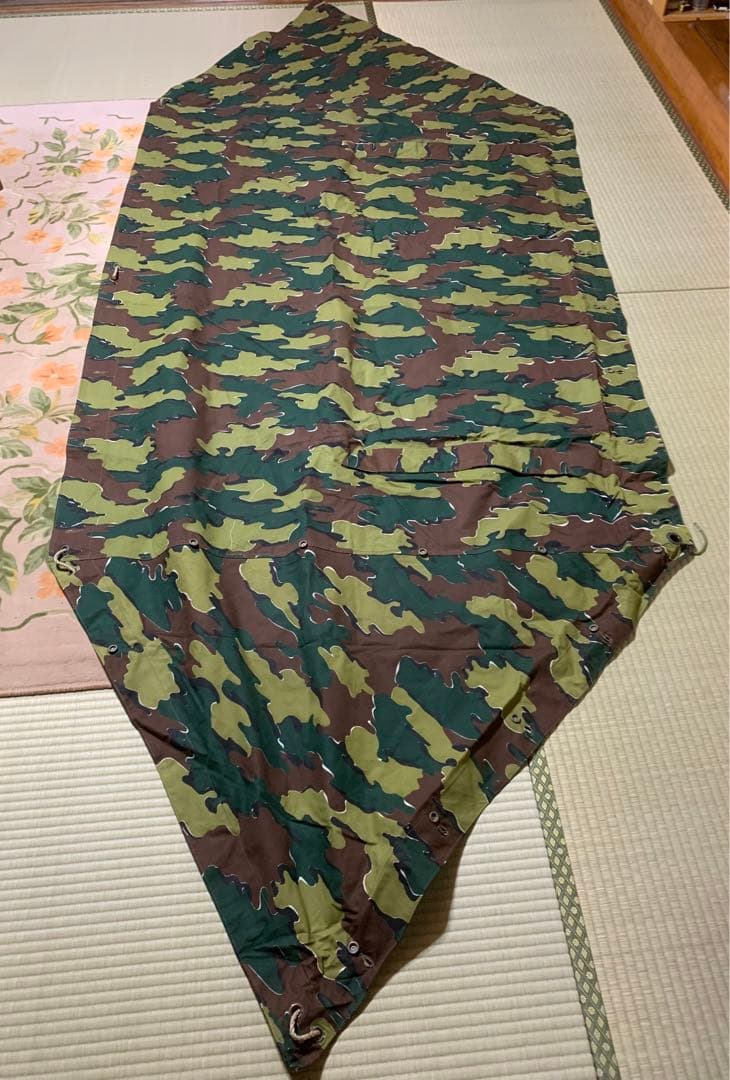 ベルギー軍　軍幕　テント　ジグソーカモ