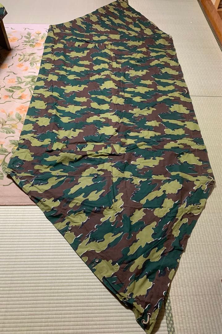 ベルギー軍　軍幕　テント　ジグソーカモ