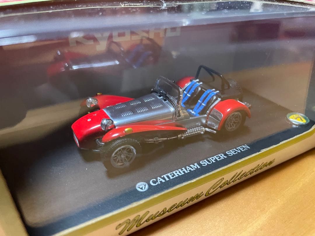 京商　ケータハム　スーパーセブン　赤